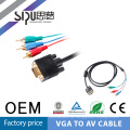 SIPU Großhandelspreis pvc Jacke 6,0 mm Cinch zu VGA-Kabel